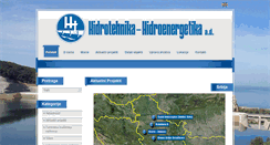 Desktop Screenshot of hidrotehnika.rs